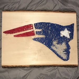 Hand Made Patriots String Art